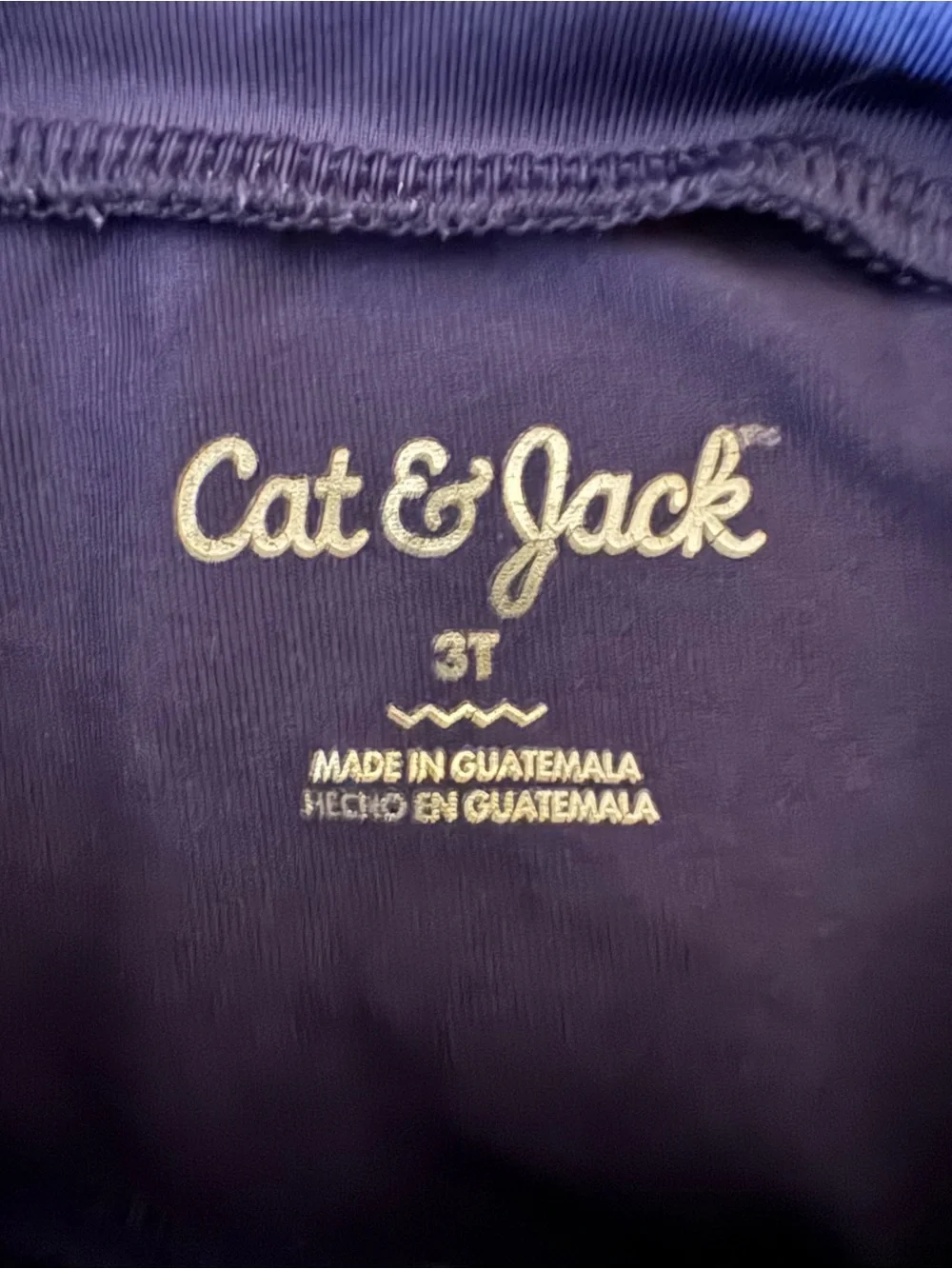 Cat & Jack Navy Long-Sleeve Kids Shirt